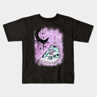 Croak on a Kids T-Shirt